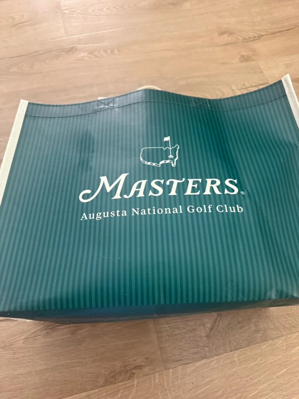 Masters 2024 Limited Edition Exclusive Green Golf Reusable Tote Gift Bag